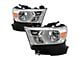 OE Halogen Crystal Headlights; Chrome Housing; Clear Lens (19-23 RAM 1500 Big Horn, Tradesman)