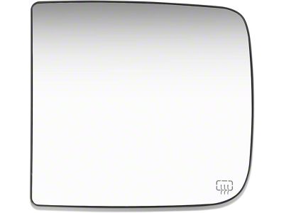 OE Style Heated Mirror Glass; Driver Side (19-25 RAM 1500 w/o Blind Spot)