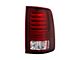 OE Style LED Tail Light; Chrome Housing; Dark Red Lens; Passenger Side (13-18 RAM 1500 Sport)