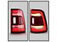 OE Style LED Tail Lights Chrome Housing; Red Clear Lens; Passenger Side (19-24 RAM 1500 Laramie, Limited, Longhorn w/o Factory Non-Blind Spot Tail Lights)