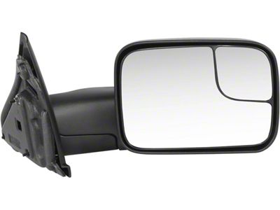 OE Style Mirror; Passenger Side; Black (02-08 Ram 1500)