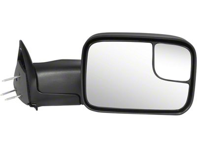 OE Style Mirror; Passenger Side; Black (94-01 RAM 1500)