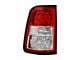 OE Style Tail Light; Chrome Housing; Red Clear Lens; Driver Side (19-24 RAM 1500 Big Horn, Tradesman)