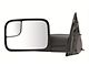 OEM Style Extendable Manual Towing Mirror; Driver Side (09-12 RAM 1500)