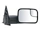 OEM Style Extendable Manual Towing Mirror; Passenger Side (09-12 RAM 1500)