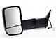 OEM Style Extendable Powered Towing Mirror with Turn Signal; Driver Side (09-12 RAM 1500)