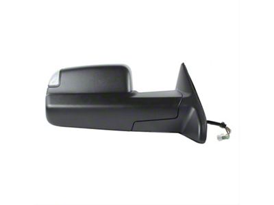 OEM Style Extendable Powered Towing Mirror with Turn Signal; Passenger Side (13-18 RAM 1500)