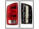 OEM Style Tail Light; Chrome Housing; Red Clear Lens; Driver Side (02-06 RAM 1500)