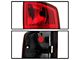 OEM Style Tail Light; Chrome Housing; Red Clear Lens; Passenger Side (02-06 RAM 1500)