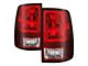 OEM Style Tail Lights; Chrome Housing; Red Clear Lens (09-18 RAM 1500 w/ Factory Halogen Tail Lights)