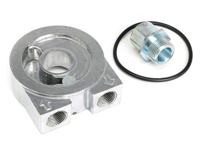 Oil Cooler Sandwich Adapter; 22mm x 1.50 Threads (09-21 5.7L RAM 1500)