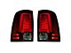 OLED Tail Lights; Chrome Housing; Red Lens (09-18 RAM 1500 w/ Factory Halogen Tail Lights)