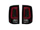 OLED Tail Lights; Black Housing; Smoked Lens (13-18 RAM 1500 w/ Factory LED Tail Lights)
