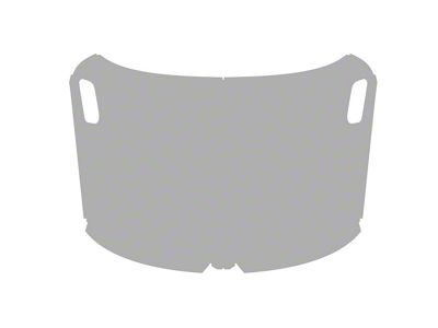 Paint Protection PPF Pre-Cut Kit; Full Hood; Gloss (19-24 RAM 1500 Big Horn, Lonestar & Tradesman Quad Cab)