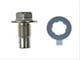 Pilot Point Engine Oil Pan Drain Plug; 1/2-20; Head Size 9/16-Inch (02-03 5.9L RAM 1500; 04-06 RAM 1500 SRT-10)