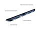 Pinnacle Running Boards; Black and Silver (09-18 RAM 1500 Quad Cab)