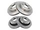 Plain Vented 5-Lug Rotors; Front and Rear (02-18 RAM 1500, Excluding SRT-10 & Mega Cab)