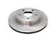 Plain Vented 5-Lug Rotors; Front and Rear (02-18 RAM 1500, Excluding SRT-10 & Mega Cab)