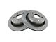 Plain Vented 5-Lug Rotors; Rear Pair (02-18 RAM 1500)