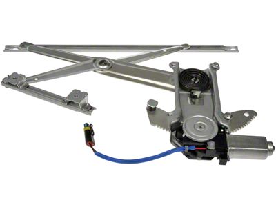 Power Window Regulator and Motor Assembly; Front Driver Side (94-01 RAM 1500)