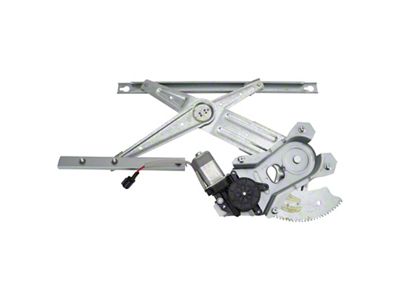 Power Window Regulator and Motor; Rear Driver Side (02-08 RAM 1500 Quad Cab)