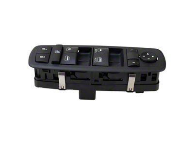 Power Window Switch; Front Driver Side (13-15 RAM 1500 w/ One Touch Control & w/o Power Folding Mirror)