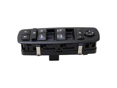 Power Window Switch; Front Driver Side (13-15 RAM 1500 w/ One Touch Control & Power Folding Mirror)