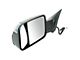 Powered Heated Manual Folding Towing Mirror; Driver Side (13-18 RAM 1500)