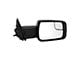 Powered Heated Memory Power Folding Mirror with Puddle Light and Turn Signal; Textured Black; Passenger Side (19-24 RAM 1500)