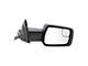 Powered Heated Power Folding Mirrors with Blind Spot Detection, Puddle Lights, Temperature Sensor and Turn Signal; Textured Black (19-24 RAM 1500)