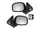 Powered Heated Mirrors; Textured Black (02-08 RAM 1500)