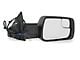 Powered Heated Power Folding Mirrors with Puddle Lights, Temperature Sensor and Turn Signal; Textured Black (19-24 RAM 1500)