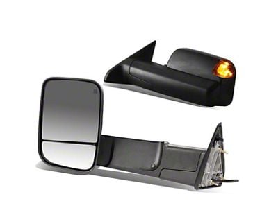 Powered Heated Towing Mirrors with Amber LED Turn Signals (09-18 RAM 1500)