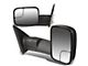 Powered Heated Towing Mirrors; Black (02-08 RAM 1500)