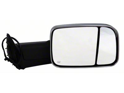 Powered Heated Towing Mirrors; Chrome (09-11 RAM 1500)