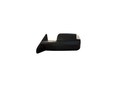 OE Certified Replacement Powered Non-Heated Side Mirror with Turn Signal; Driver Side (10-12 RAM 1500)