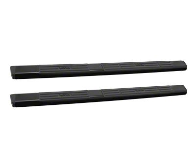 Premier 6 Oval Nerf Side Step Bars with Mounting Kit; Black (19-24 RAM 1500 Crew Cab)