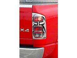 Pro-Beam Tail Light Covers; Tribal Look (02-06 RAM 1500)