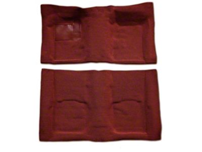 Pro-Line Replacement Front and Rear Carpet Kit; Dark Red (95-01 RAM 1500 Club Cab)