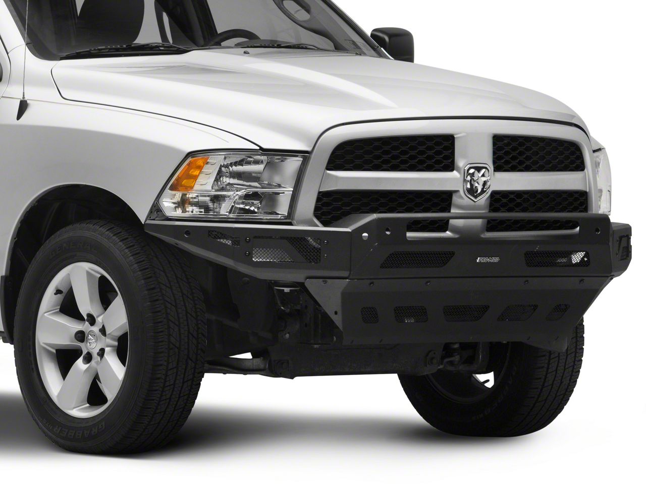 Westin RAM 1500 Pro-Mod Front Bumper; Textured Black 58-41025 (13-18 ...