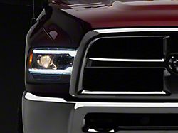 Pro-Series 5th Gen 2500 G2 Style Projector Headlights; Chrome Housing; Clear Lens (09-18 RAM 1500 w/ Factory Halogen Non-Projector Headlights)