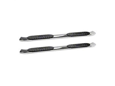 Westin Pro Traxx 5-Inch Oval Side Step Bars; Stainless Steel (19-24 RAM 1500 Quad Cab)