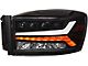 Quad-Pro LED Projector Headlights; Black Housing; Clear Lens (06-08 RAM 1500)