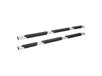 Westin R5 M-Series Wheel-to-Wheel Nerf Side Step Bars; Polished Stainless (19-24 RAM 1500 Crew Cab)