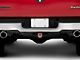 RAM Head Hitch Cover; Chrome/Red Fill (Universal; Some Adaptation May Be Required)