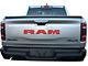 RAM Tailgate Letter Overlay Decals; Carbon Fiber (19-24 RAM 1500 Rebel)