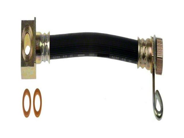 Rear Brake Hydraulic Hose; Passenger Side (05-06 RAM 1500 SRT-10 Quad Cab)