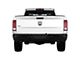 Rear Bumper Cover; Pre-Drilled for Backup Sensors; Gloss Black (09-18 RAM 1500 w/ Factory Dual Exhaust)