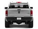 Rear Bumper; Not Pre-Drilled for Backup Sensors; Black (09-18 RAM 1500 w/o Factory Dual Exhaust)