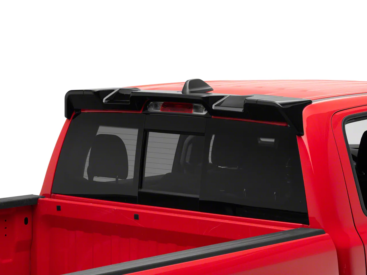 RAM 1500 Rear Roof Spoiler; Gloss Black (19-25 RAM 1500) - Free Shipping